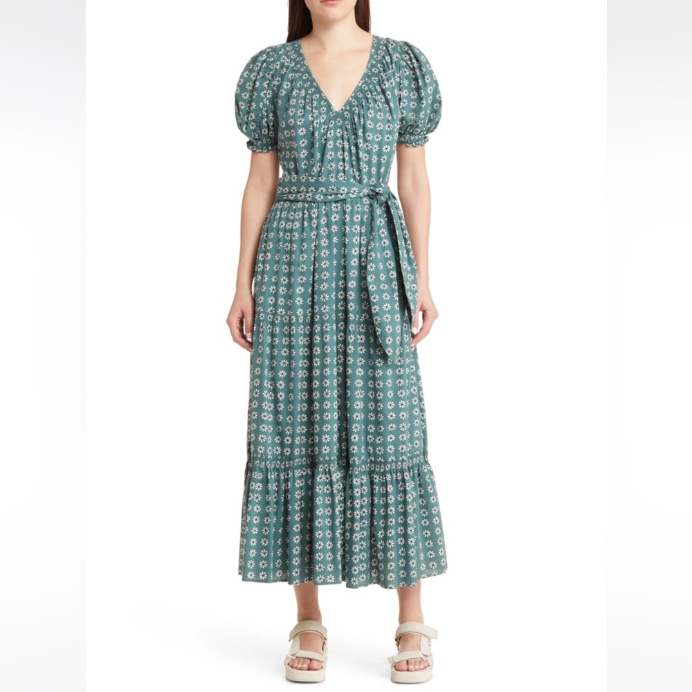 The Great Dakota Daisy Print Floral Dress